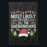 Linge De Cuisine Très Probable De Commencer Tous Les Shenanigans Dr<br><div class="desc">Très Probable De Commencer Toutes Les Shenanigans Famille Drôle</div>