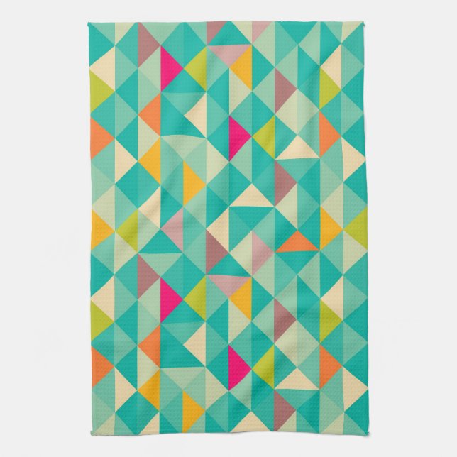 Linge De Cuisine Triangles motif (Vertical)