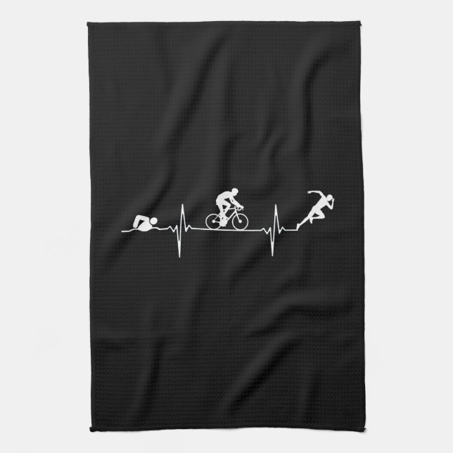 Linge De Cuisine Triathlon - Triathlon (Vertical)