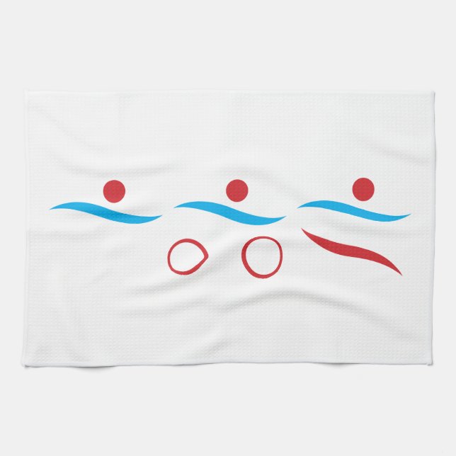 Linge De Cuisine Triathlon unique (Horizontal)