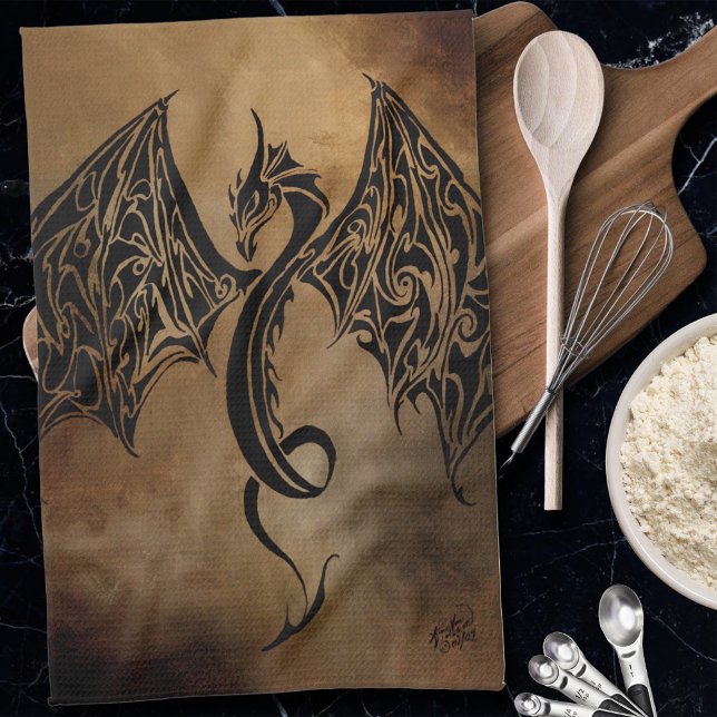 Linge De Cuisine Tribal de Stone Dragon (Créateur téléchargé)