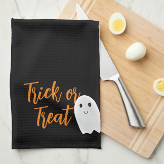 Linge De Cuisine Trick or Treat Fantôme Halloween