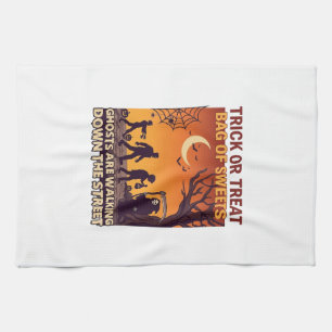 Linge De Cuisine Trick Or Treat Halloween Zombies Grim Reaper Citro