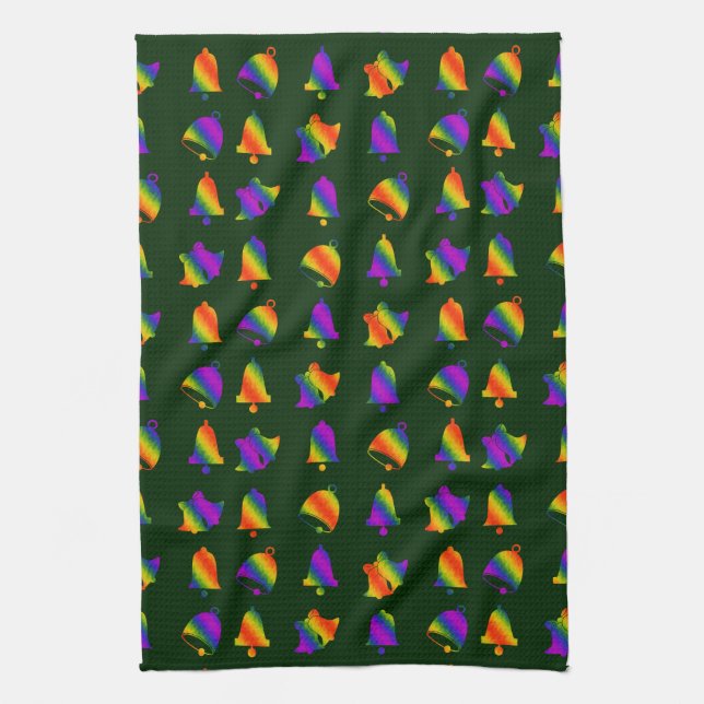 Linge De Cuisine Trippy Bells (Vertical)