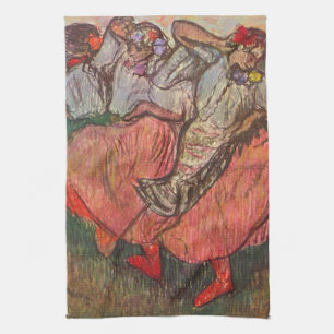 Linge De Cuisine Trois danseuses russes par Edgar Degas