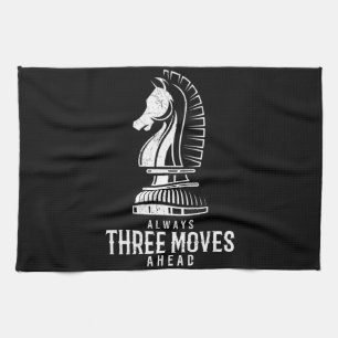 Linge De Cuisine Trois Déplacements Devant I Chess Matt Jeu Jeu Jeu