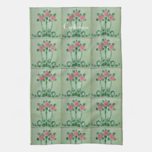 Linge De Cuisine Trois roses roses Thunder_Cove