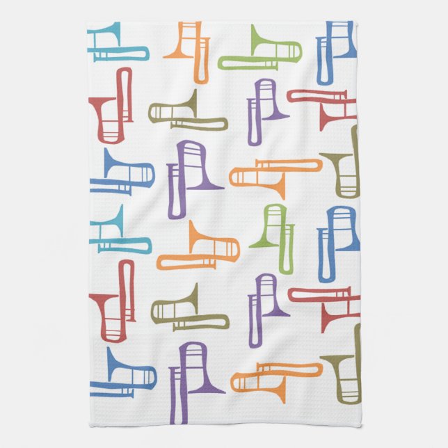 Linge De Cuisine Trombones (Vertical)