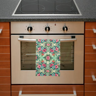 Linge De Cuisine Tropiques lumineux