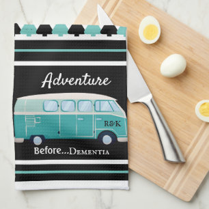 Linge De Cuisine Trousse personnalisée "Aventure avant démence"