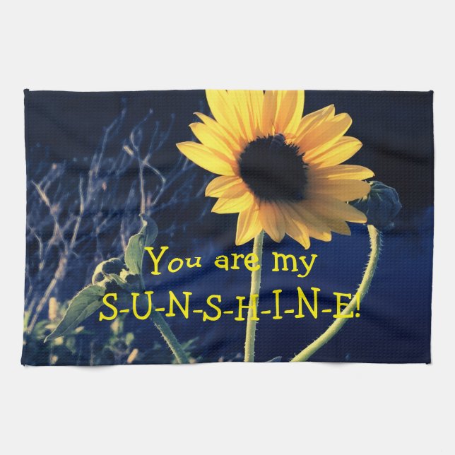 Linge De Cuisine Tu es mon Soleil ! (Horizontal)