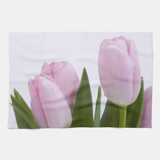 Linge De Cuisine Tulipes (Horizontal)