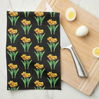 Linge De Cuisine Tulipes Fleurs Personnalisées
