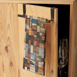 Linge De Cuisine Typographie du livre et des signes rustiques Colla