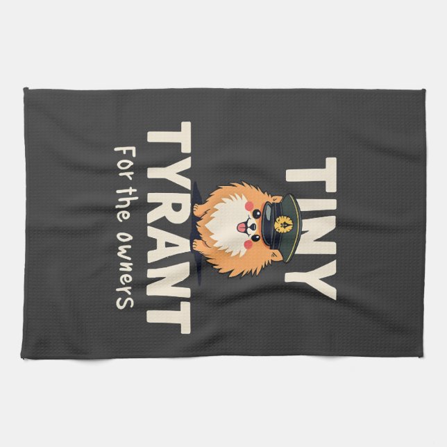 Linge De Cuisine Tyran Minuscule (Horizontal)