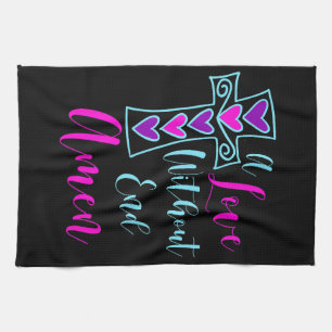 Linge De Cuisine Un amour sans fin Amen Jesus Citation inspirée Chr