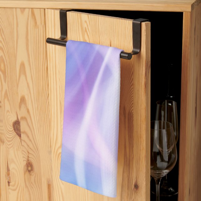 Linge De Cuisine Un brouillard pastel mystique  (Pliage en tiers)