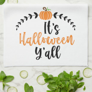 Linge De Cuisine Un Citrouille sympa Son Halloween Yall