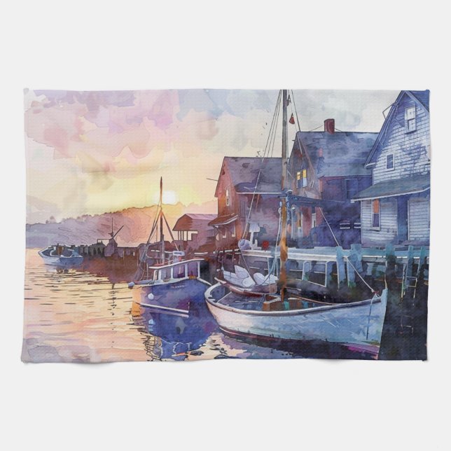Linge De Cuisine Un havre paisible (Horizontal)