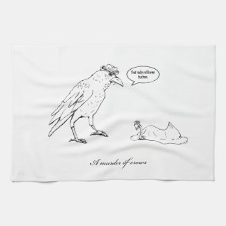 Linge De Cuisine Un meurtre des corneilles
