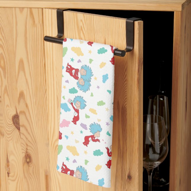 Linge De Cuisine Une chose deux douces choses Motif (Pliage en tiers)