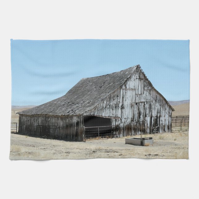 Linge De Cuisine Une grande vieille grange (Horizontal)
