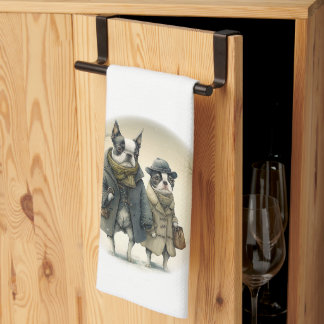 Linge De Cuisine Une marche d'hiver 01