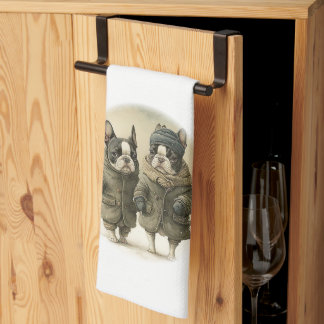 Linge De Cuisine Une promenade d'hiver 02