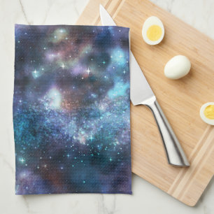 Linge De Cuisine Une série de galaxies scintillantes Design 3