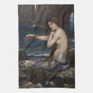 Linge De Cuisine Une sirène par John William Waterhouse