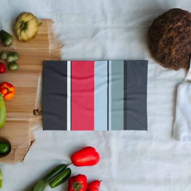 Linge De Cuisine Uniforme foncé (kitchen towel
)