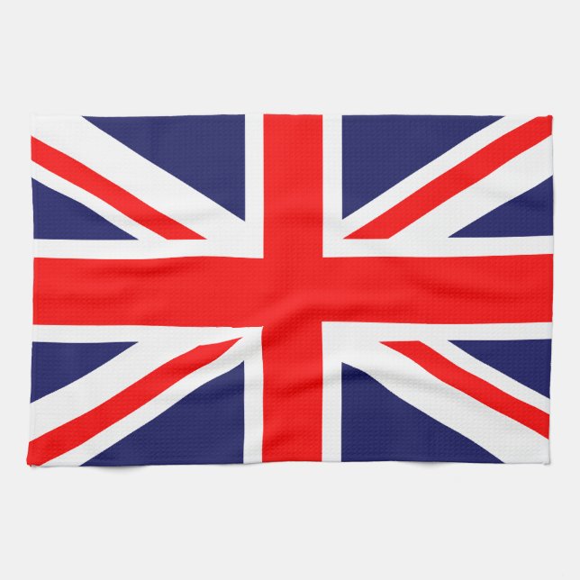 Linge De Cuisine Union Jack - Drapeau du Royaume-Uni (Horizontal)