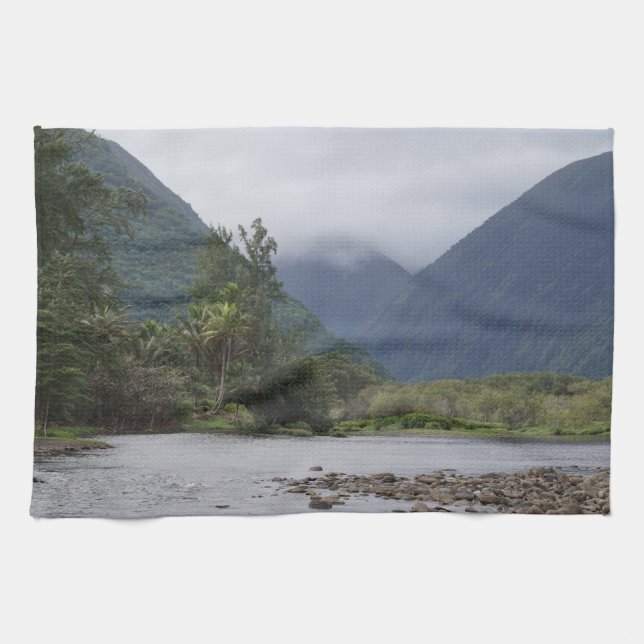 Linge De Cuisine Vallée de Waipio (Horizontal)
