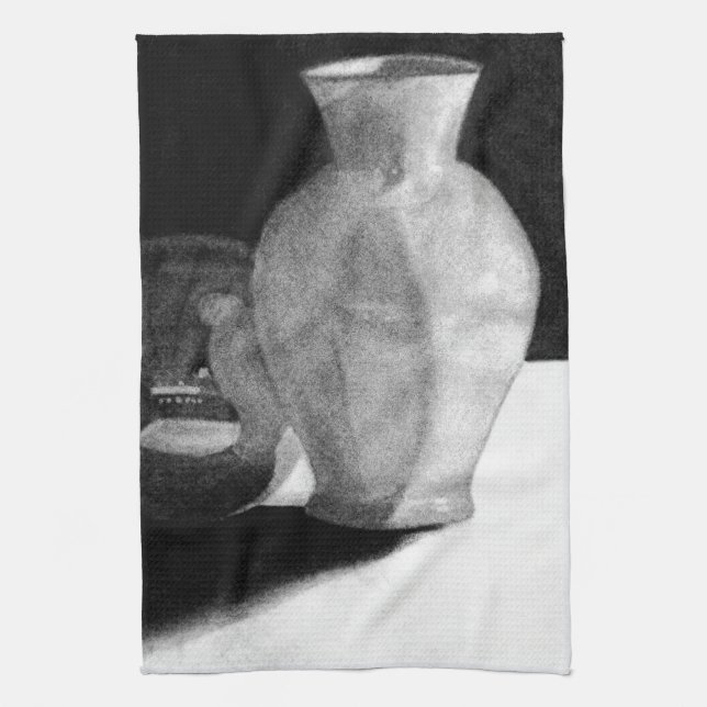 Linge De Cuisine Vase avec sphère (Vertical)