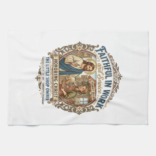 Linge De Cuisine Vendeur d'artisanat Jésus Etsy Fabricant de chemis