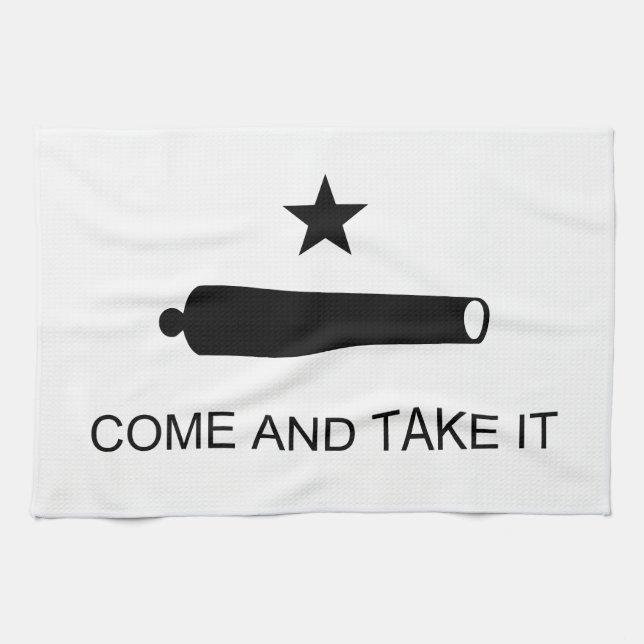 Linge De Cuisine Venez il falloir la bataille de drapeau du Texas (Horizontal)