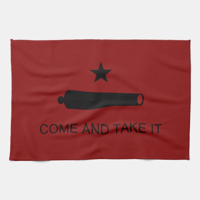 Linge De Cuisine Venez-y le chercher ! Drapeau de bataille de l'Éta (Horizontal)
