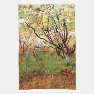 Linge De Cuisine Verger en fleurs de Vincent van Gogh