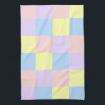 Linge De Cuisine Vérificateurs de couleurs Pastel Spring<br><div class="desc">Pastel Spring Colour Checkers De délicieuses couleurs pastel des serviettes de cuisine au design printanier. Par celeste@khoncepts.com</div>