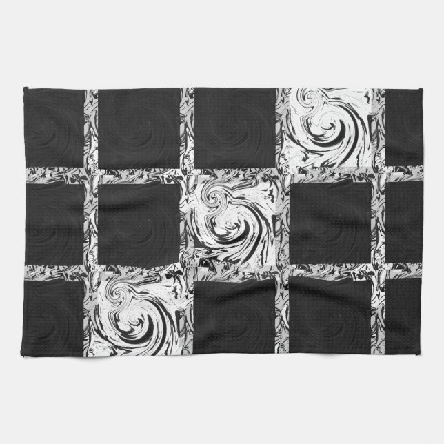 Linge De Cuisine vérifier le motif (Horizontal)