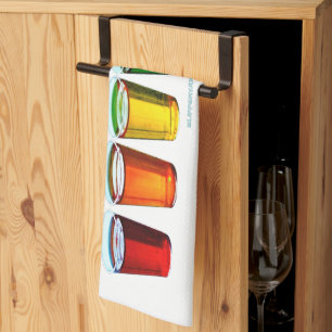 Linge De Cuisine Verres à shot de SlipperyJoe six tasses disposées 