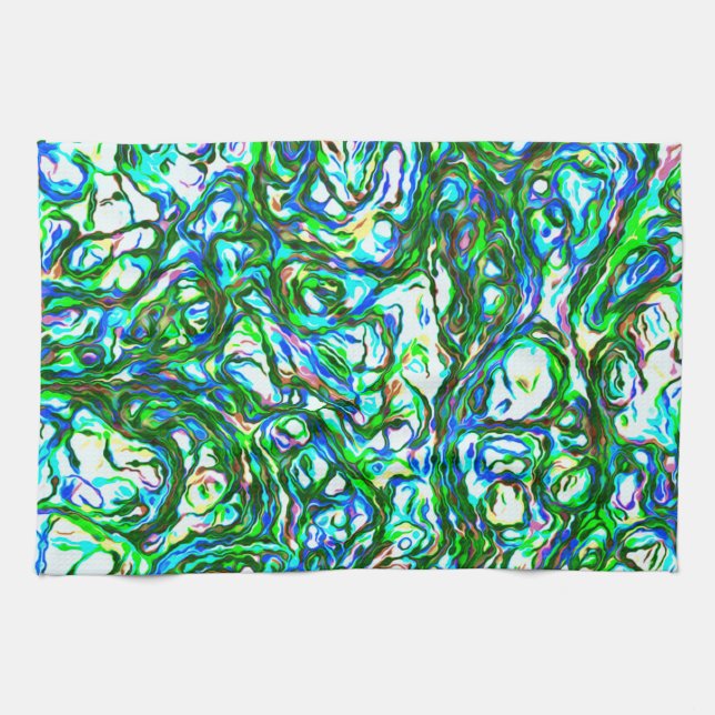 LINGE DE CUISINE VERT (Horizontal)