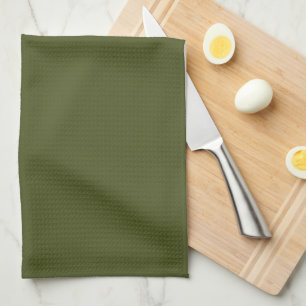 Linge De Cuisine Vert de l'armée