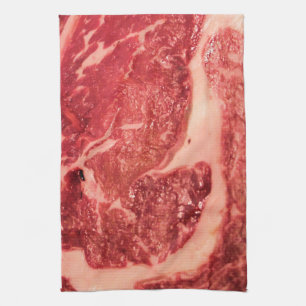 Linge De Cuisine Viande Rouge Crue de Qualité Supérieure   Photo Ma