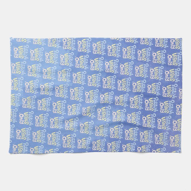 Linge De Cuisine Vibrations Positives Seulement (Horizontal)