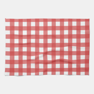 Linge De Cuisine Vichy Rouge