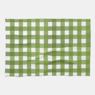 Linge De Cuisine Vichy Vert