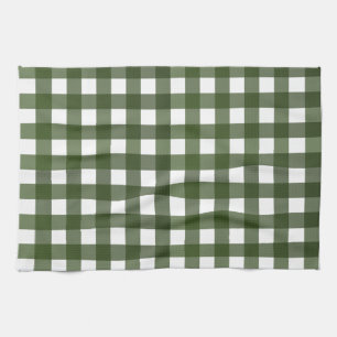 Linge De Cuisine Vichy Vert d'Alsace