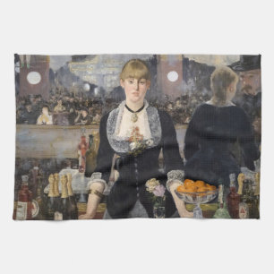 Linge De Cuisine Victorian Barmaid Girl at Folies Bergere, France