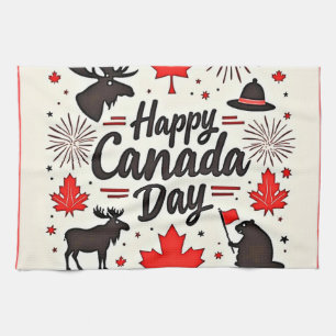 Linge De Cuisine Vidéos amusantes de la fête du Canada